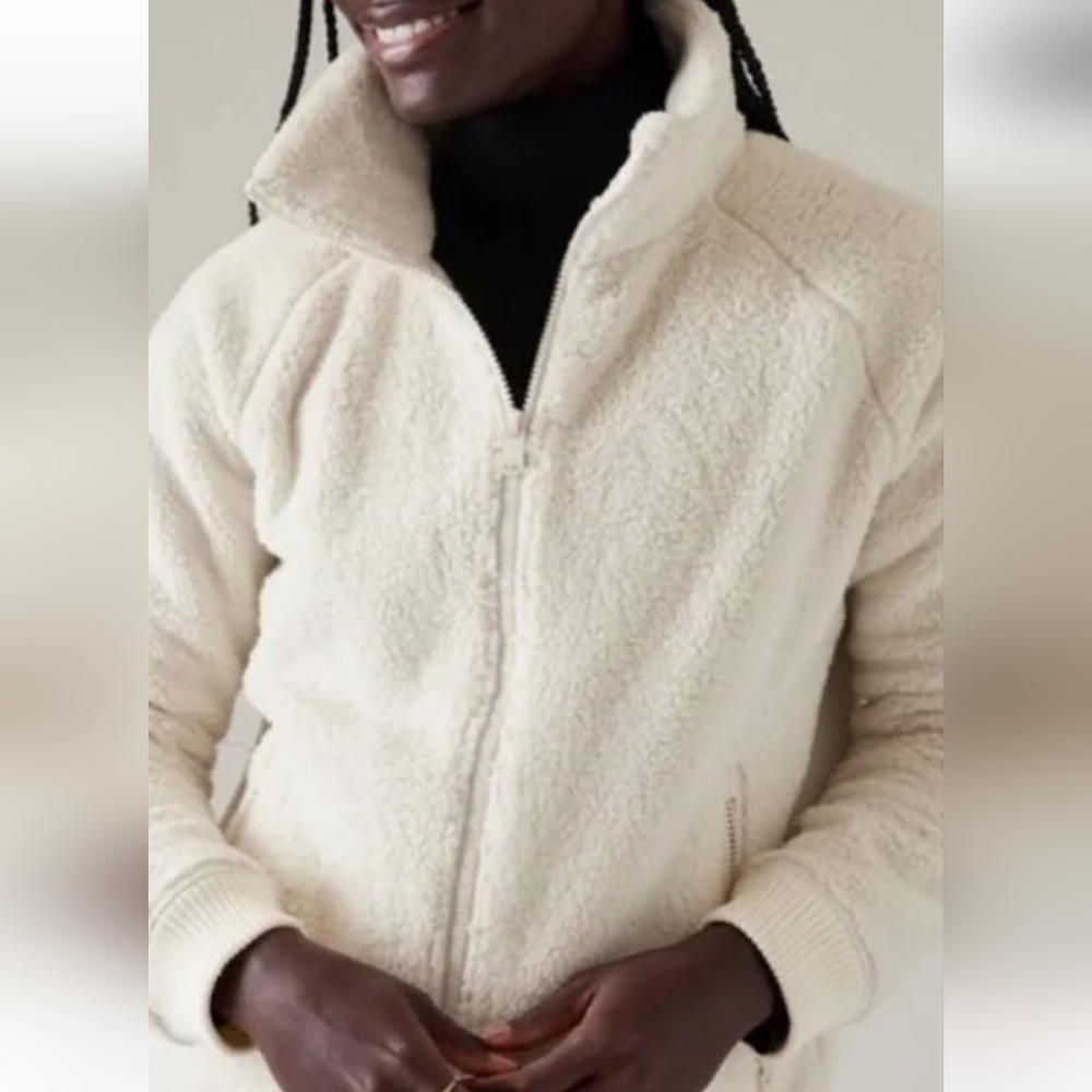 Athleta Tugga ll Jacket XL NWT. Cream (Off-White).